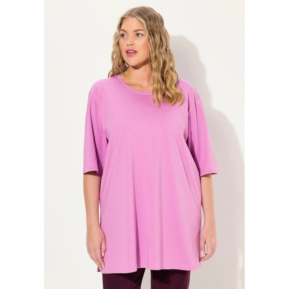 ULLA POPKEN WOMEN'S PLUS SIZE BASIC SHORT SLEEVE TEE 486910 NWT 20/22